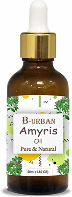 

B-urban Amyris Oil 100% Natural Pure Undiluted Uncut Essential Oil 50ml(50 ml)