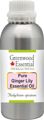 

Greenwood Essential Pure Ginger Lily Essential Oil (Hedychium spicatum) 100% Natural Therapeutic Grade Steam Distilled(630 ml)