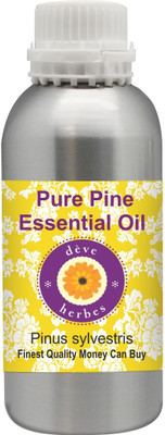 

Deve Herbes Pure Pine Essential Oil (Pinus sylvestris) 100% Natural Therapeutic Grade Steam Distilled(300 ml)