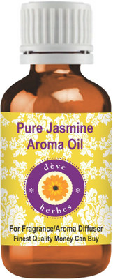 

Deve Herbes Pure Jasmine Aroma Oil (Suitable For Aroma Diffuser) 100% Natural Therapeutic Grade(100 ml)