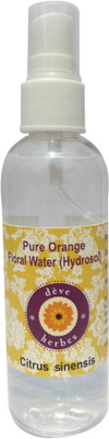 

Deve Herbes Pure Orange Floral Water (Hydrosol) (Citrus sinensis) 100% Natural Therapeutic Grade(100 ml)