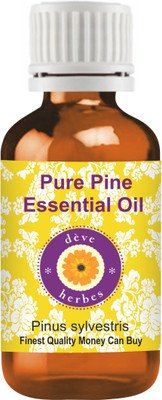 

Deve Herbes Pure Pine Essential Oil (Pinus sylvestris) 100% Natural Therapeutic Grade Steam Distilled(50 ml)