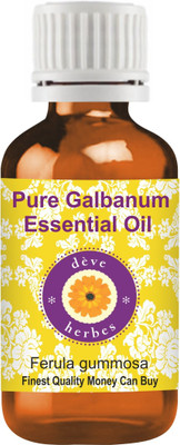 

Deve Herbes Pure Galbanum Essential Oil (Ferula gummosa) 100% Natural Therapeutic Grade Steam Distilled(10 ml)