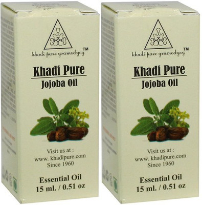 

Khadi Pure Herbal Jojoba Essential Oil 15ml (Set of 2)(30 ml)