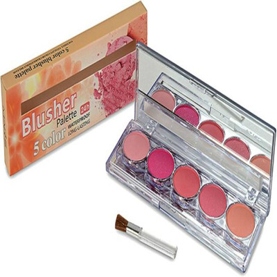 

INWISH 5 color Blusher palette for all skin types(Matte Glam)