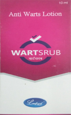 

WartsRub Herbal Anti Warts Lotion For Warts,Corns,Moles And Calluses(10 ml)