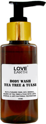 

Love Earth BODY WASH WITH TEA TREE & TULSI(100 ml)