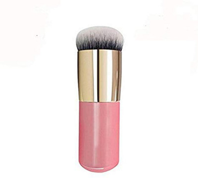 

J Makeup Cosmetic Face Powder Blush Brush Pink Golden(Pack of 1)