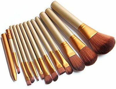 

Hilary Rhoda professional makeup eye brush loss 12 pc set(Pack of 12)