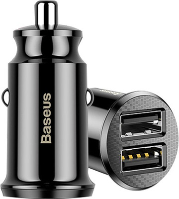 Baseus 15.5 W Turbo Car Charger(Black)
