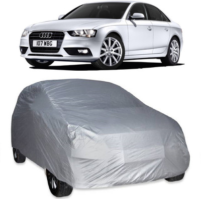AutoKick Car Cover For Audi S4 (Without Mirror Pockets)(Silver)