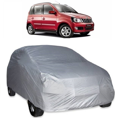 AutoKick Car Cover For Mahindra Quanto (Without Mirror Pockets)(Silver)