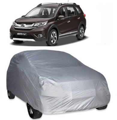 AutoKick Car Cover For Honda BR-V (Without Mirror Pockets)(Silver)