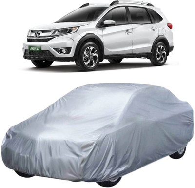 AutoKick Car Cover For Honda BRV (Without Mirror Pockets)(Silver)