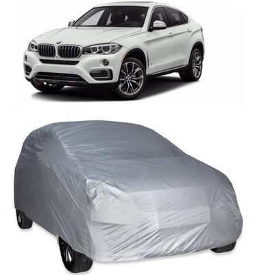 AutoKick Car Cover For BMW X6 (Without Mirror Pockets)(Silver)