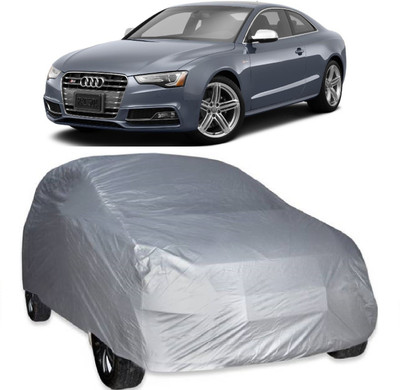 AutoKick Car Cover For Audi S5 (Without Mirror Pockets)(Silver)