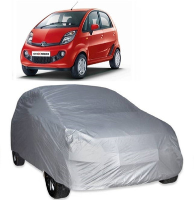 AutoKick Car Cover For Tata Nano Genx (Without Mirror Pockets)(Silver)