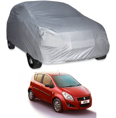 AutoKick Car Cover For Maruti Suzuki Ritz (Without Mirror Pockets)(Silver)