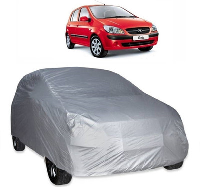 AutoKick Car Cover For Hyundai Getz Prime (Without Mirror Pockets)(Silver)