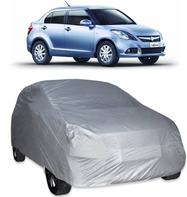 AutoKick Car Cover For Maruti Suzuki Swift Dzire (Without Mirror Pockets)(Silver)