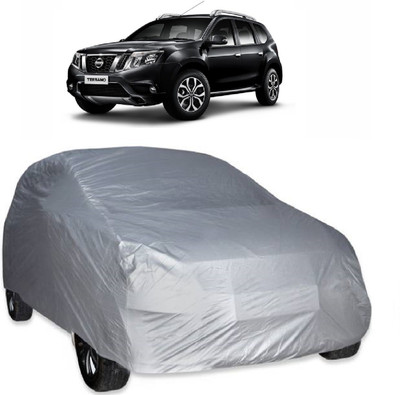 AutoKick Car Cover For Nissan Terrano (Without Mirror Pockets)(Silver)