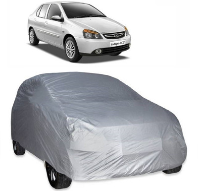 AutoKick Car Cover For Tata Indigo CS (Without Mirror Pockets)(Silver)