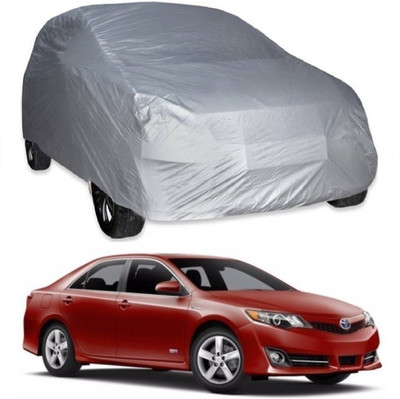 AutoKick Car Cover For Toyota Camry (Without Mirror Pockets)(Silver)