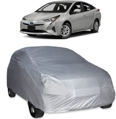 AutoKick Car Cover For Toyota Prius (Without Mirror Pockets)(Silver)