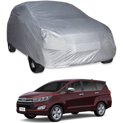 AutoKick Car Cover For Toyota Innova (Without Mirror Pockets)(Silver)