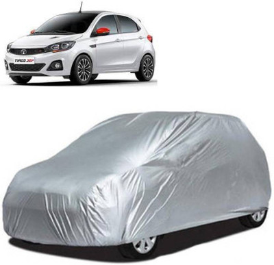 ask Car Cover For Tata Tiago (Without Mirror Pockets)(Silver)