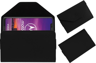 ACM Pouch for Motorola One(Black, Cases with Holder, Pack of: 1)