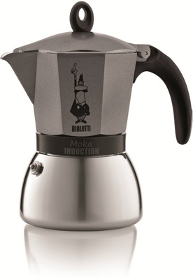 

Coffeeworkz MOKA INDUCTION 6 Cups Coffee Maker(Anthrecite)