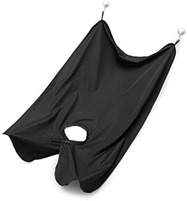 

S R Enterprises hair cating sheet black use for salon apron (pack 1pcs)(Set of 1)
