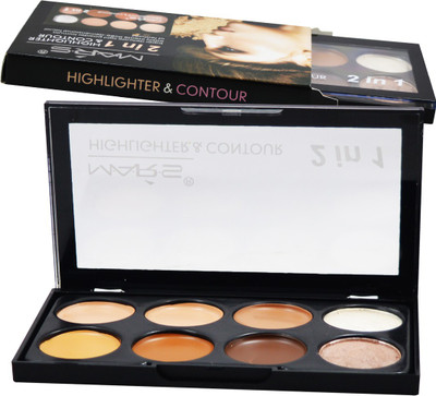 Mars 2in1 Highlghter & Contour-9757-02 Concealer(Multicolor)