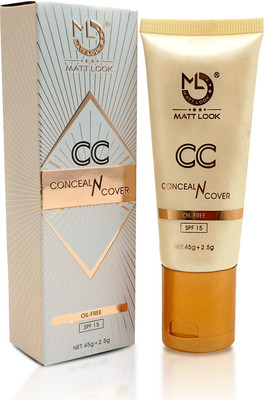 

Mattlook CC Conceal N Cover Oil-Free SPF 15 Concealer(Natural)