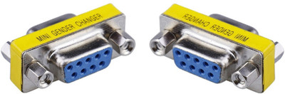 

Fedus VGA Jointer Coupler Joiner Extender 15 Pin Coupler Pack of 2 VGA Cable(Computer:;Laptop, Black)