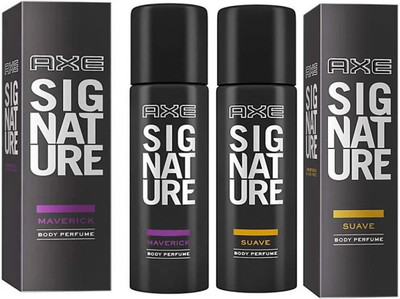 

AXE Signature Maverick & Suave Deodorant Spray - For Men(244 ml, Pack of 2)