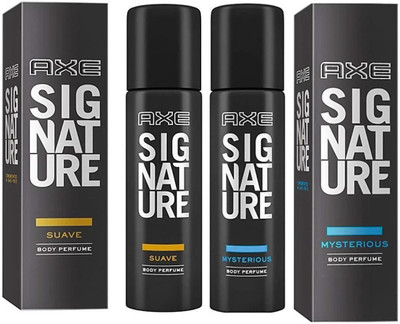 

AXE Signature Mysterious & Suave Deodorant Spray - For Men(244 ml, Pack of 2)