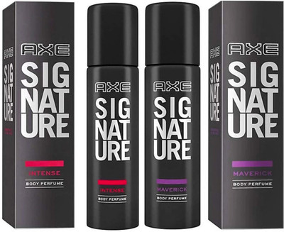 

AXE Signature Intense & Maverick Deodorant Spray - For Men(244 ml, Pack of 2)