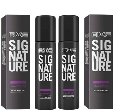 

AXE SIGNATURE MAVERICK BODY PERFUME 122 ML Deodorant Spray PACK OF 2 Deodorant Spray - For Men(244 ml, Pack of 2)