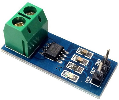 arduino HALL EFFECT ANALOG CURRENT SENSING SENSOR ACS712 5A RANGE MODULE Micro Controller Board Electronic Hobby Kit