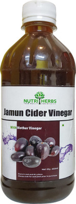 

Nutriherbs Jamun Cider Vinegar Nutrition Drink(473 ml, jamun Flavored)