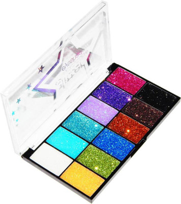 

Gabbu BEST COLLECTION OF PROFESSIONAL RICH PIGMENTED WATER PROOF GLITTER EYESHADOW PALETTE 21.88 g(MULTI)