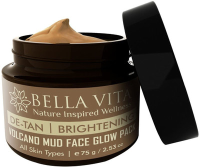 

Bella Vita Organic BeWhite - Fairness Face Pack | 50 G | De-Tan | Whitening | Glow | Bentonite Clay | Unisex |(50 g)