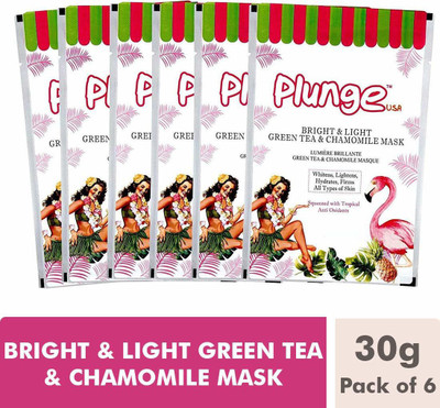 

O3+ Plunge Light & Bright Green Tea & Chamomile Face Mask(180 g)