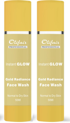 

Olifair Instant Glow Gold Radiance (Pack of 2) Face Wash(100 ml)