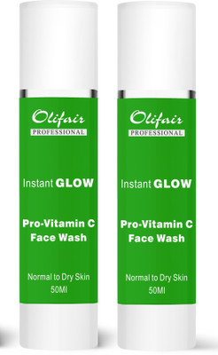 

Olifair Instant Glow Pro-Vitamin C (Pack of 2) Face Wash(100 ml)