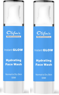 

Olifair Instant Glow Hydrating (Pack of 2) Face Wash(100 ml)
