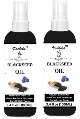 

Vadhika Organic Cold Pressed Blackseed (Kalonji) Hair Regrowth Oil Hair Oil (200 ml) Hair Oil(200 ml)