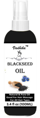 

Vadhika Premium Black Seed Herbal Hair oil- For Hair Regrowth, Dandruff Control, Treat Hair loss & Thickens hair Combo pack of 1 bottles of 100 ml(100 ml) Hair Oil(100 ml)